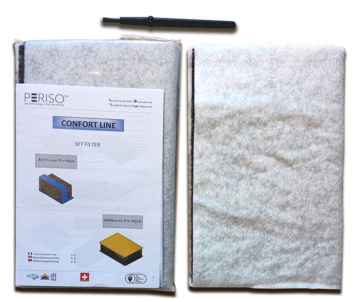 Filter-Set für Ojas-EcoBionizer blue/gold